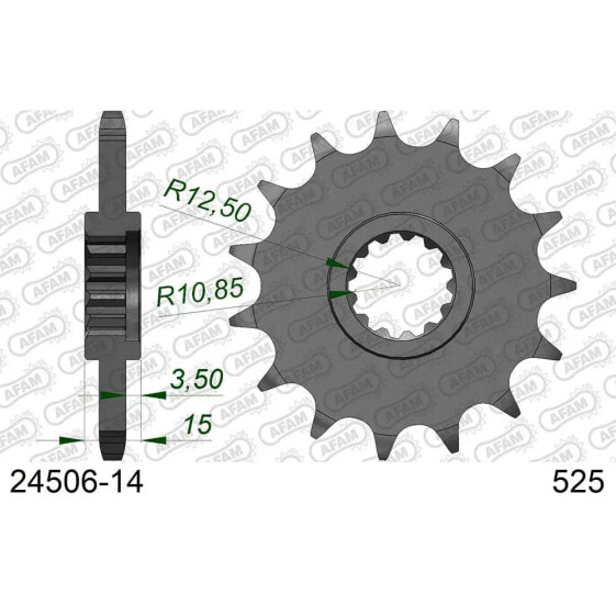 AFAM 24506 Front Sprocket