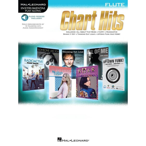 Hal Leonard Instrumental Play-Along: Chart Hits - Flute