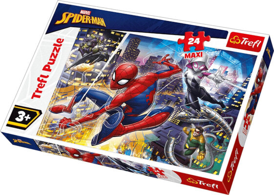 Trefl Puzzle 24 maxi Nieustraszony Spider-Man