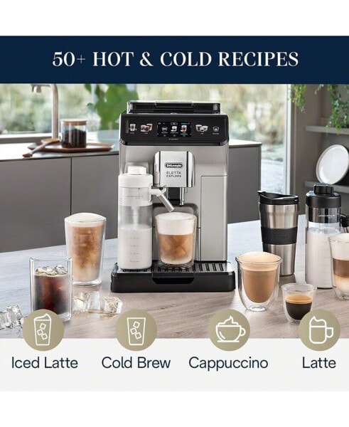 Eletta Explore Automatic Espresso Machine with Cold Brew