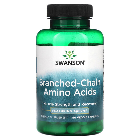 Аминокислоты Swanson Branched-Chain Amino Acids, 90 капсул
