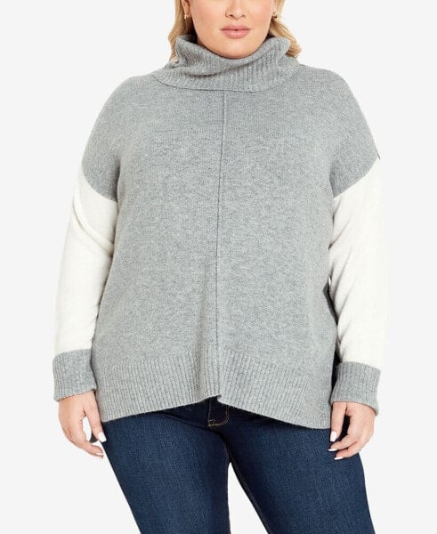 Plus Size Riley High Low Sweater
