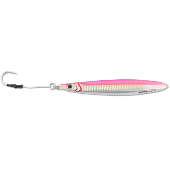 Shimano Pink-Silver BUTTERFLY FLAT-SIDE Jigs (BFLFS224PS) Fishing