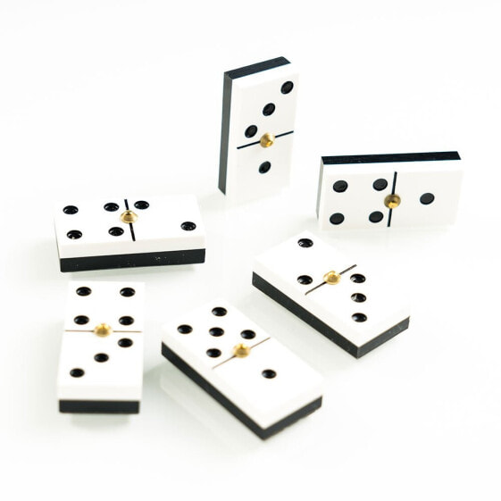FOURNIER Domino Chamelo Celuloid Box Wood Board Game
