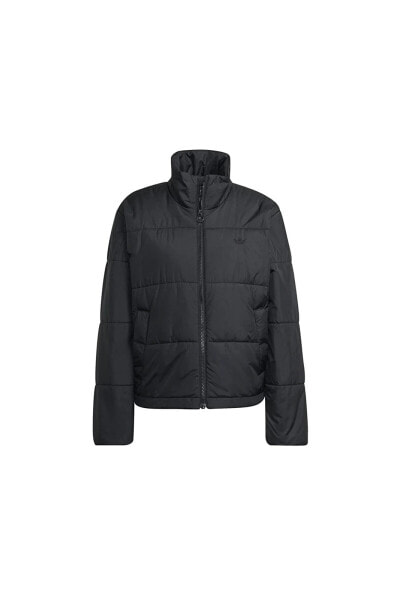 Куртка спортивная Adidas Short Puffer Черная HM2613
