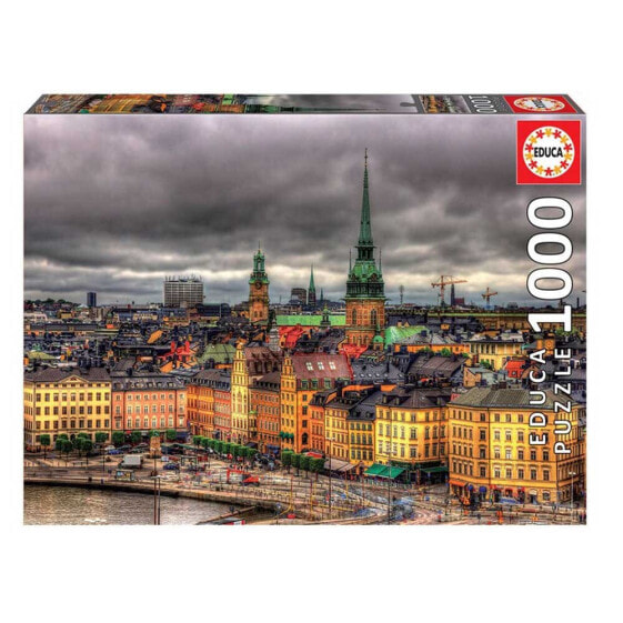 EDUCA BORRAS 1000 Pieces Views Of Stockholm Puzzle