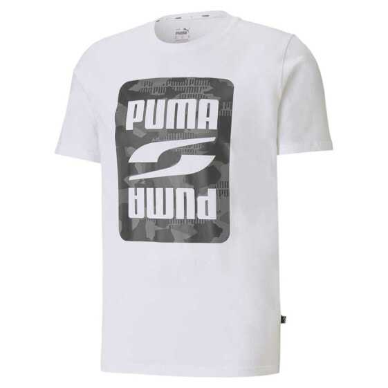 PUMA Rebel Camo Graphic short sleeve T-shirt