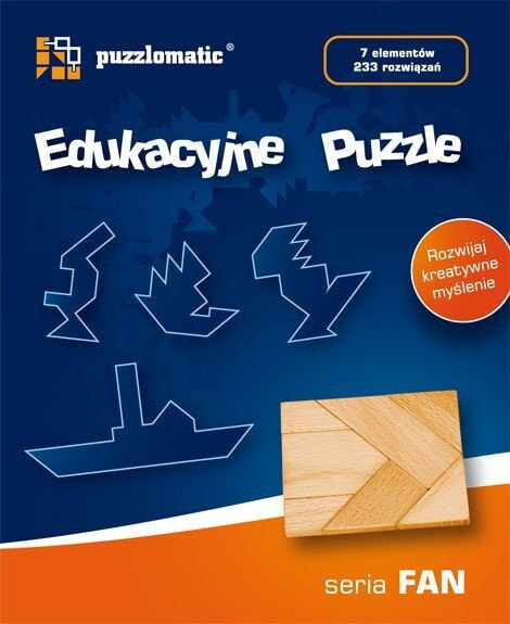 Big Fun Republic Edukacyjne Puzzle - seria Fan (14025)