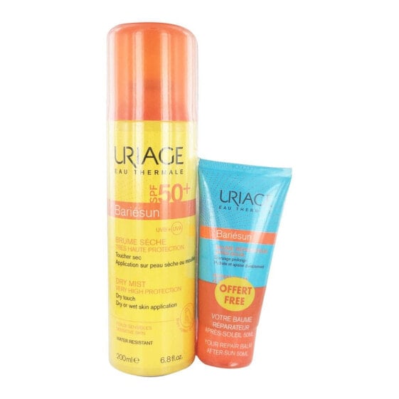 Спрей для защиты от солнца и восстановления кожи Uriage Bariesun Dry Mist SPF50+ 200 мл和 Repair Balm