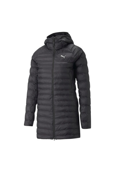 Packlite Primaloft Long Hooded Jacket Kadın Mont