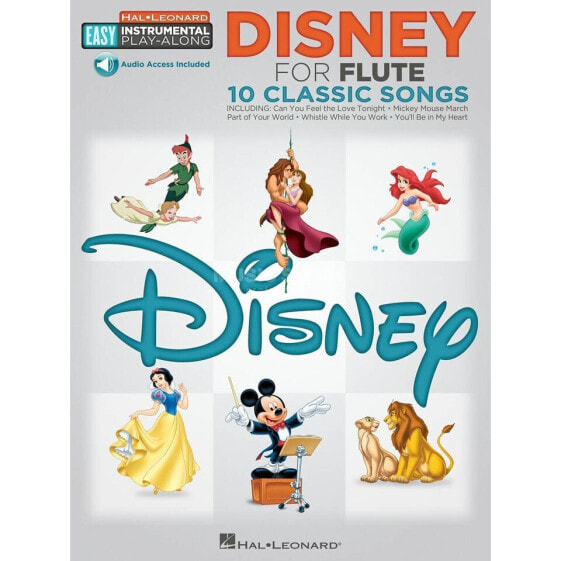 Hal Leonard Easy Play-Along: Disney Flute