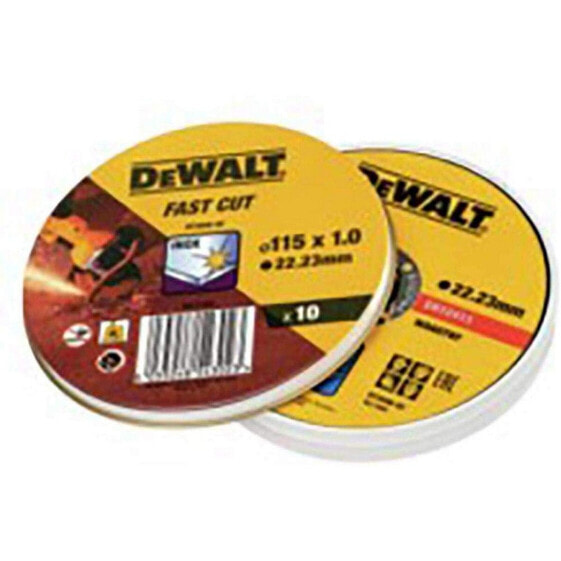 Режущий диск Dewalt Fast Cut dt3506-qz 10 штук 115 x 1 x 22,23 mm