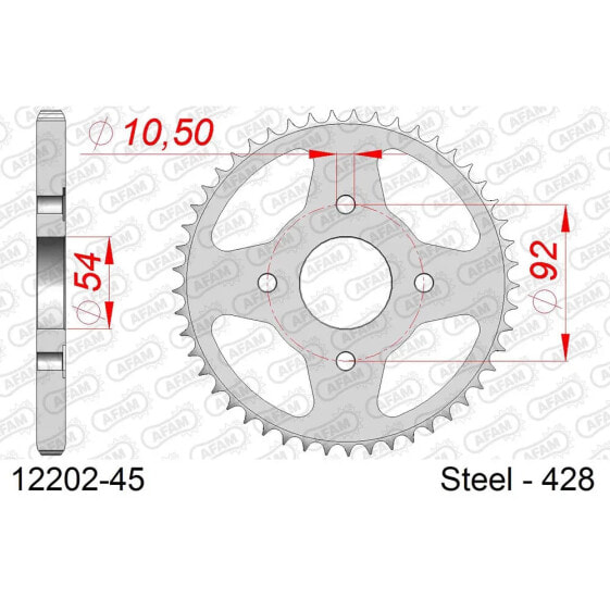 AFAM 12202 rear sprocket