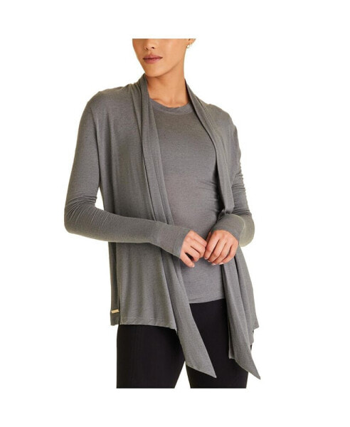 Adult Women Washable Cashmere Blend Cardigan