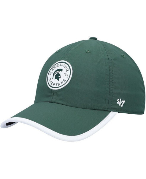 Men's Green Michigan State Spartans Microburst Clean Up Adjustable Hat