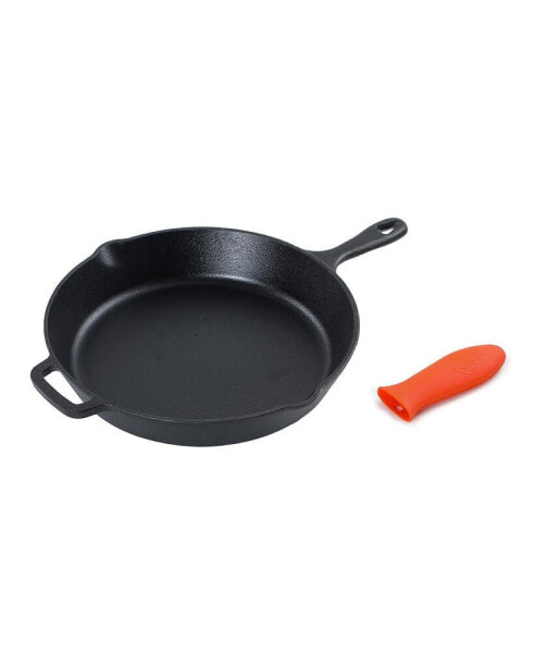 12 Inch Skillet with handle holder