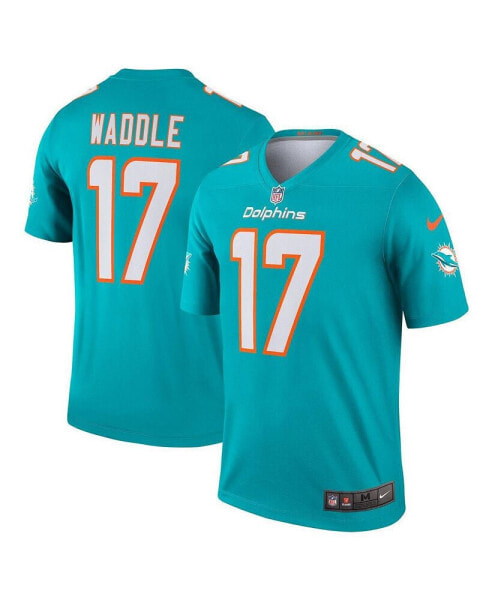 Men's Jaylen Waddle Aqua Miami Dolphins Legend Jersey