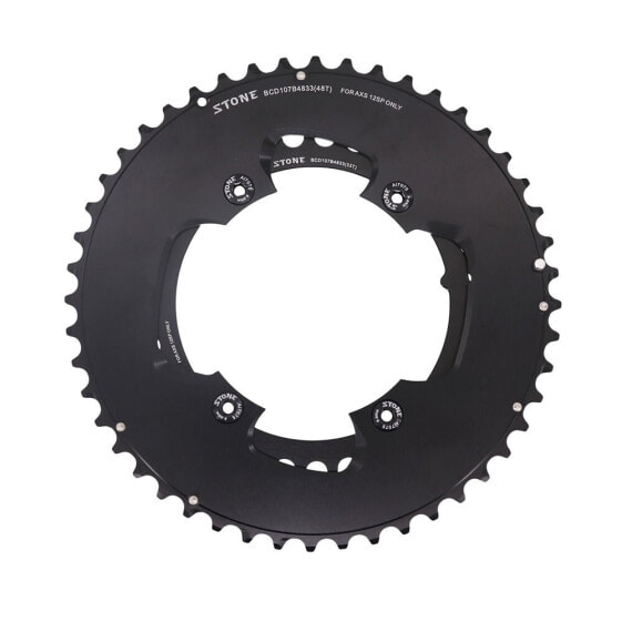 STONE Sram Force 2X Flat Top 107 BCD chainring