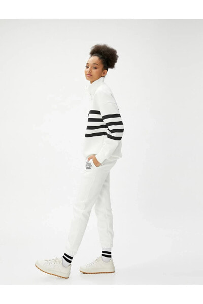 Брюки Koton  Pant with Belted Waist