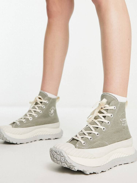 Converse – Chuck 70 Hi AT-CX – Knöchelhohe Sneaker in Khaki