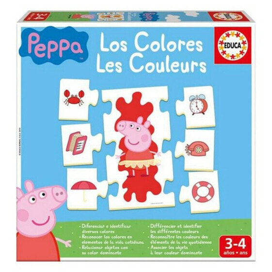 Детский игровой набор Educa Peppa Pig (ES-FR)