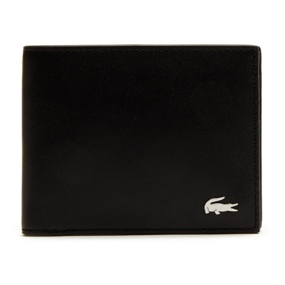 LACOSTE Fitzgerald Billfold Leather With ID Card Holder Wallet