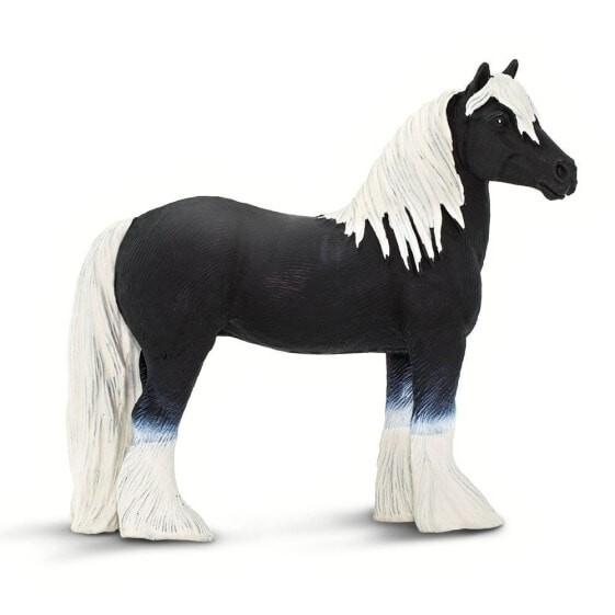 Фигурка Safari Ltd Gypsy Vanner Stallion Figure Wild Safari (Дикая Сафари)