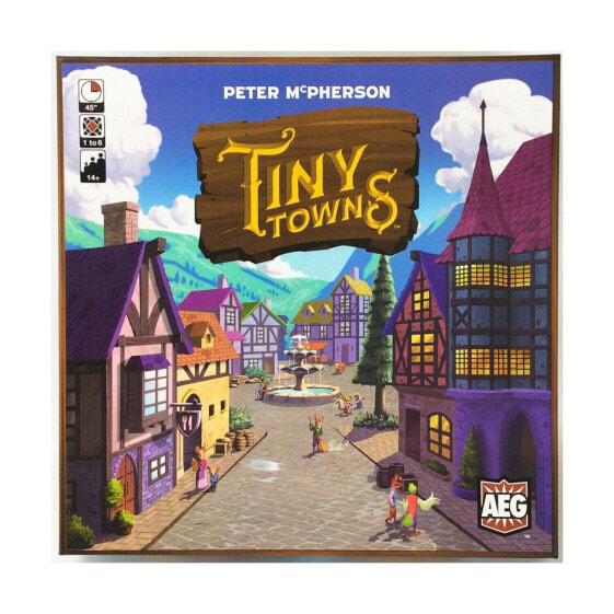 AEG Boardgame Tiny Towns w/Tiny Trees NM