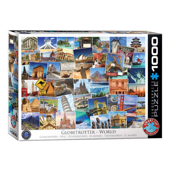 Puzzle Weltenbummler 1000 Teile