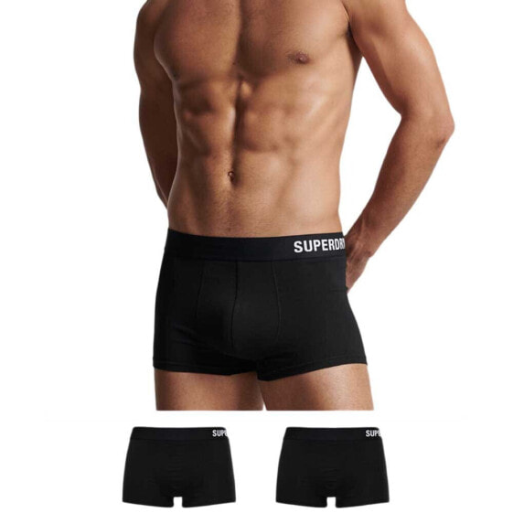 SUPERDRY Trunk Offset Boxer 2 Units