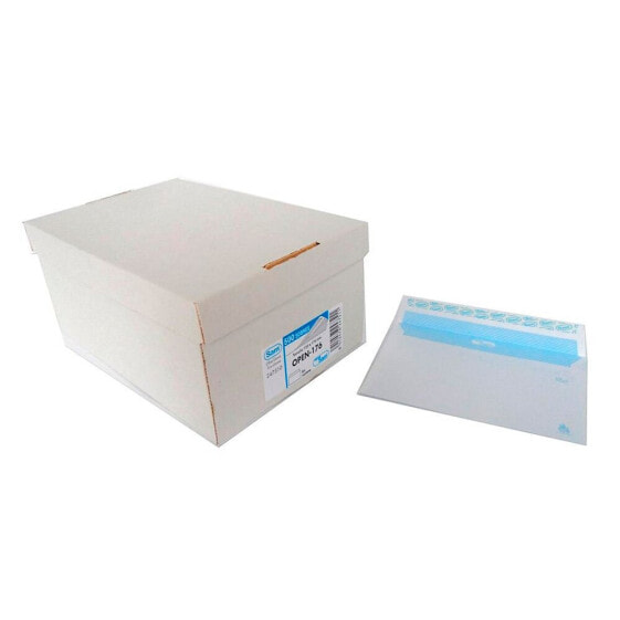 GENERICO Box 500 Envelopes 90 Gr White 120X176 With Strip