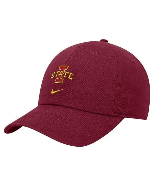 Men's Cardinal Iowa State Cyclones 2024 Sideline Club Adjustable Hat