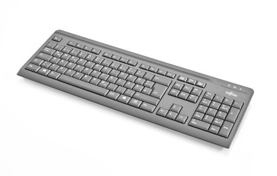 Fujitsu KB410 клавиатура USB Датский Черный S26381-K511-L450