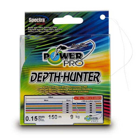 Леска многоцветная POWER PRO Depth Hunter 300 мументовая