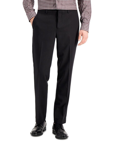 Men's Modern-Fit Stretch Solid Resolution Pants