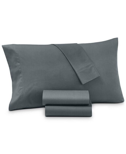 Sleep Soft 300 Thread Count Viscose From Bamboo 4-Pc. Sheet Set, Full, Created for Macy's