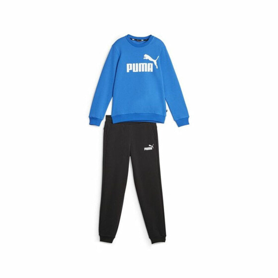 Синий детский спортивный костюм для мальчиков PUMA No.1 Logo