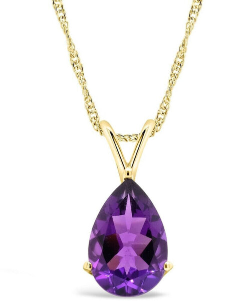 Amethyst (2-3/4 ct. t.w.) Pendant Necklace in 14K Yellow Gold
