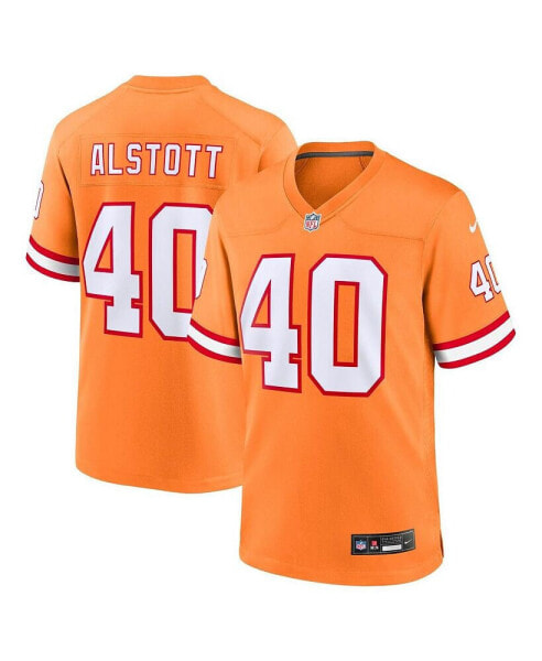 Big Boys Mike Alstott Orange Tampa Bay Buccaneers Retired Player Game Jersey