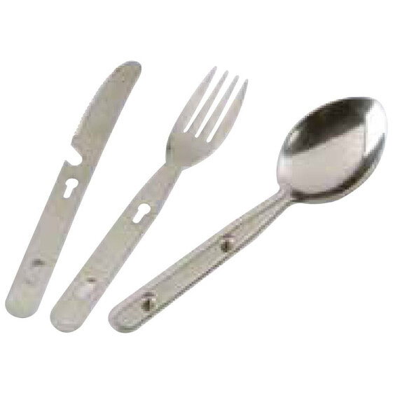 IBILI Camping stainless steel cutlery 3 pieces