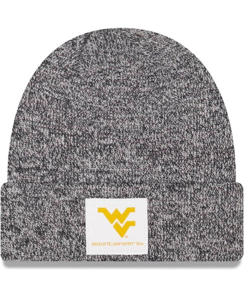 Men's Heathered Black West Virginia Mountaineers Hamilton Cuffed Knit Hat