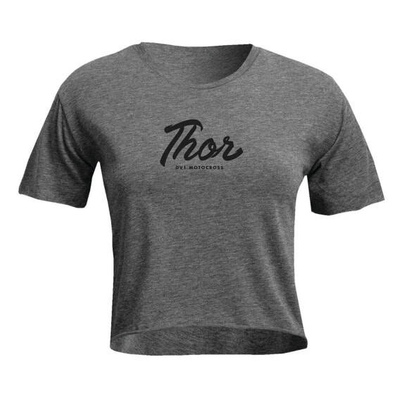 THOR Script Crop short sleeve T-shirt