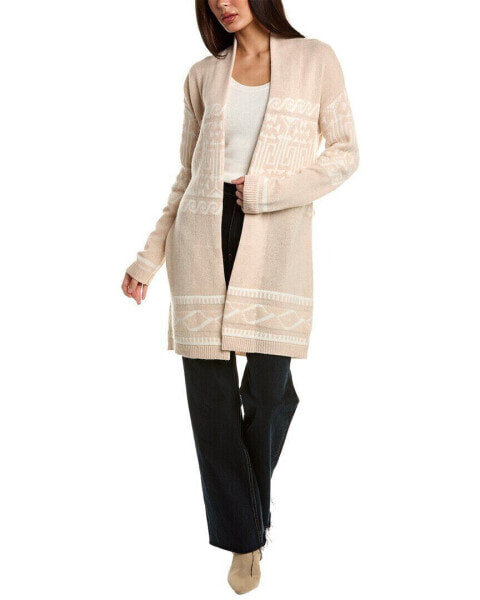 Magaschoni Shawl Collar Cashmere Cardigan Women's