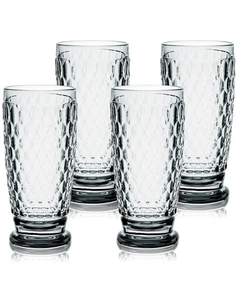 Boston Highball Glasses, Set of 4