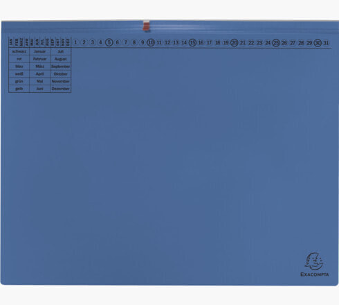 Exacompta 370307B - Carton - Blue - 320 g/m² - 265 mm - 316 mm - 1 pc(s)