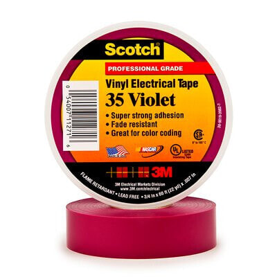 3M 80-6108-3400-6 - 20,1 m - Violett - 19 mm - 0,18 mm