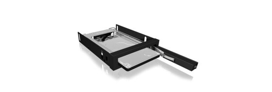 ICY BOX IB-2216StS - 8.89 cm (3.5") - Storage drive tray - 2.5" - SATA - SATA II - Black - Aluminium - Plastic