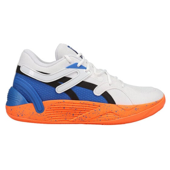 Puma Trc Blaze Court Nyc Basketball Mens White Sneakers Athletic Shoes 37921801