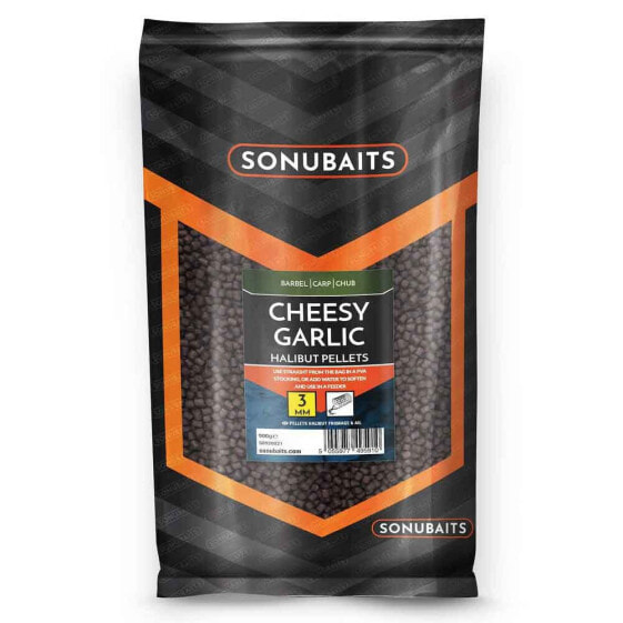 SONUBAITS Cheesy Garlic Halibut Pellets