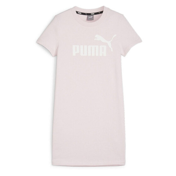 PUMA Ess+ Logo Short Sleeve Dress